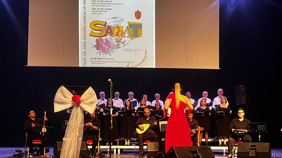 Okulumuzda Sanat ve Müzik Dolu Muhteşem Bir Akşam